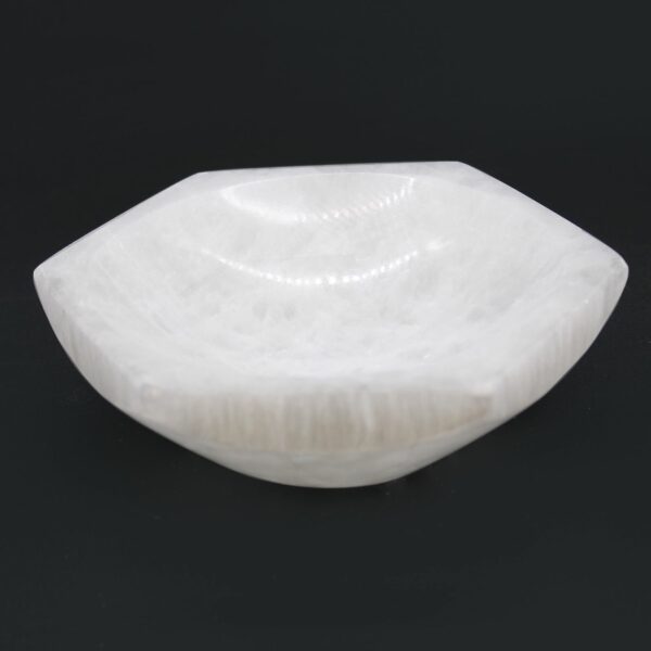 Selenite Hex Bowl - 15cm - Image 4