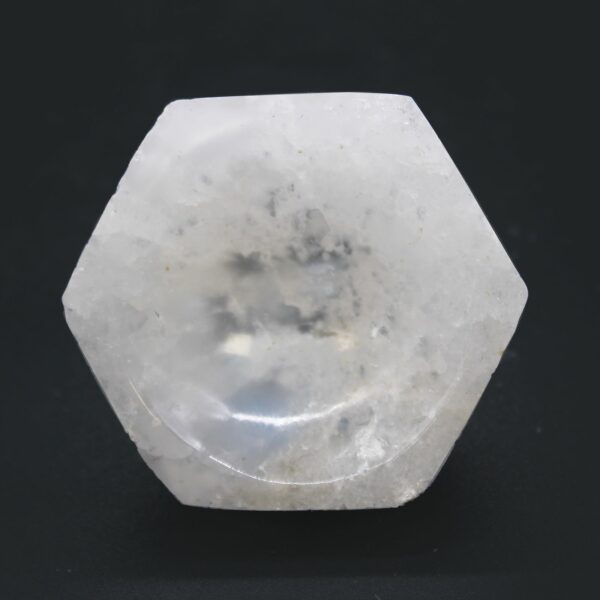 Selenite Hex Bowl - 6cm - Image 3