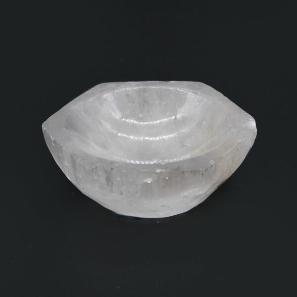 Selenite Hex Bowl - 6cm - Image 4