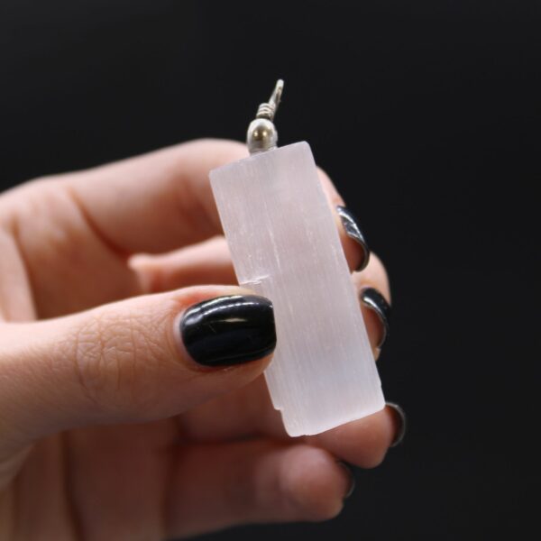 Selenite Natural Pendant - Image 6