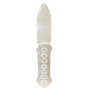Selenite Ritual Knife - Chakra