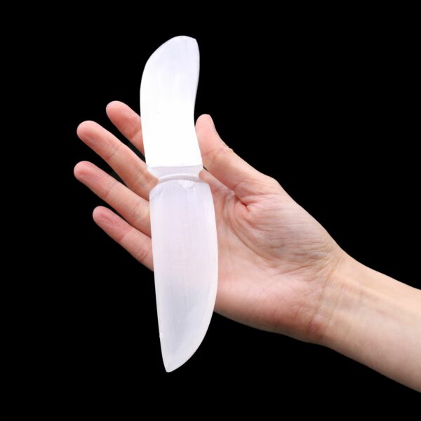 Selenite Ritual Knife - Classic - Image 8