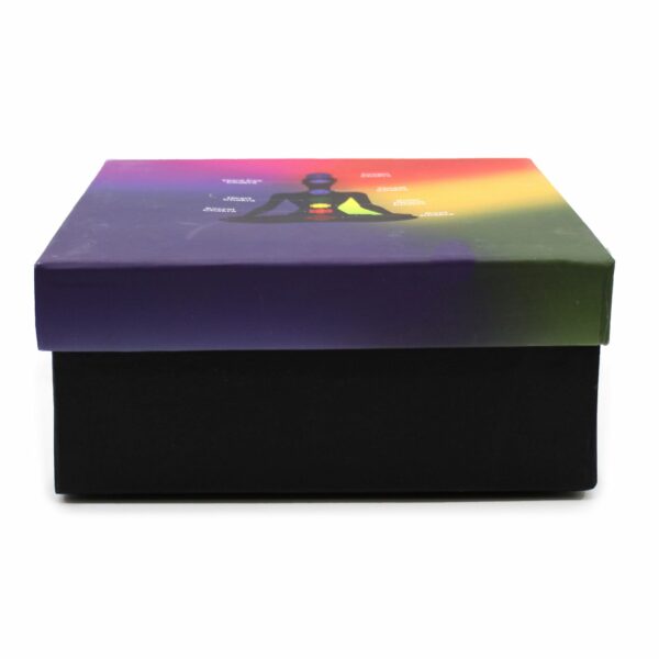 Lrg Buddha Singing Bowl Set- Black/Orange 14cm - Image 2