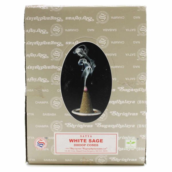 White Sage Dhoop Cones - Image 2