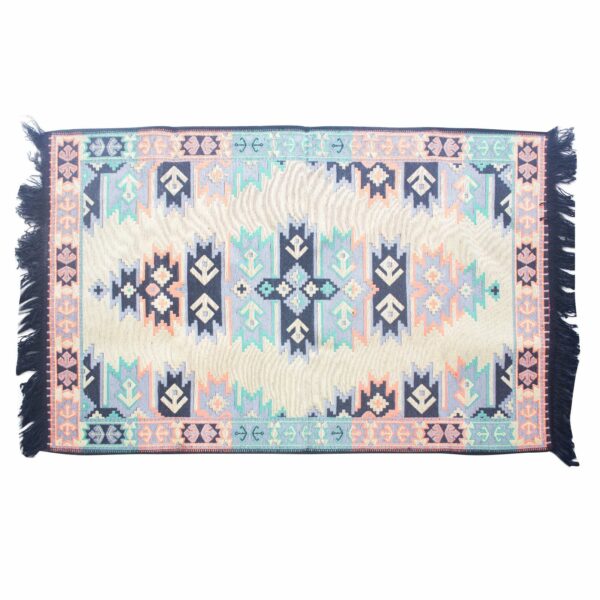 Kilim Rug 125x80 cm - Charcoal - Image 2
