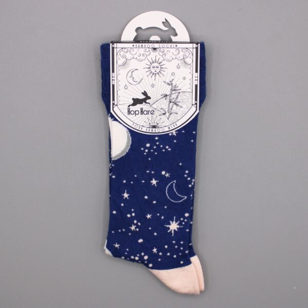 Hop Hare Bamboo Socks M/L - Moon Walk - Image 2