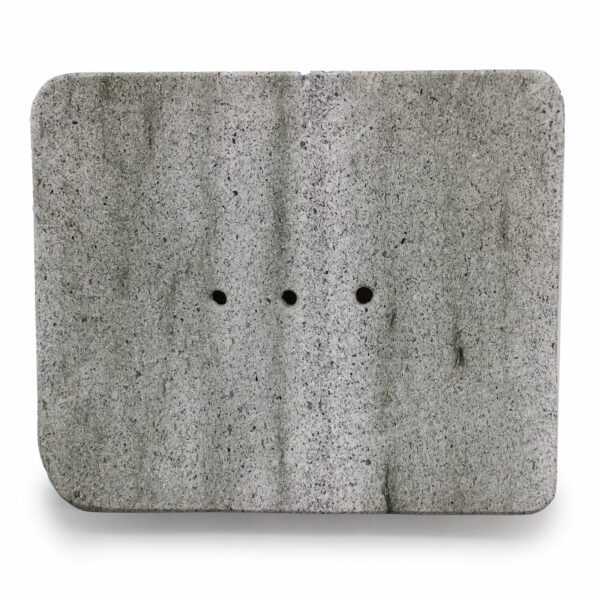 Square Shaped Ziolit Stone Soap Dish - Image 2