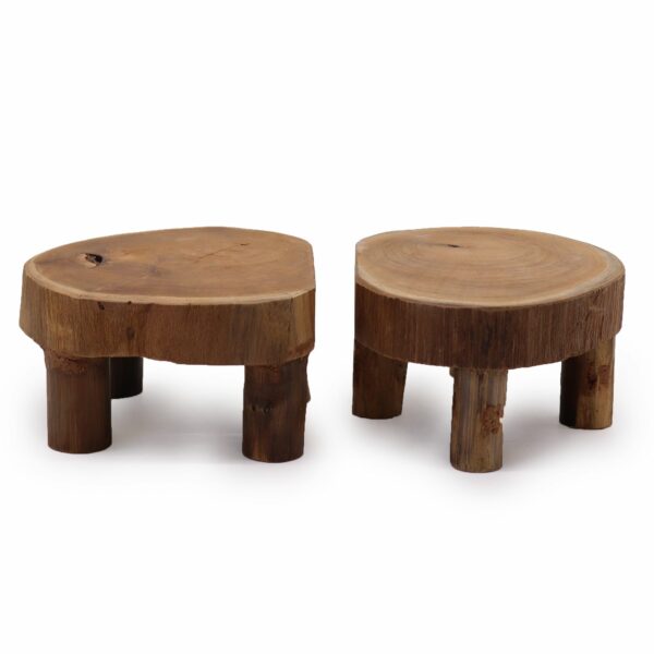 Low Teak Pad Display - 24x10cm - Image 2