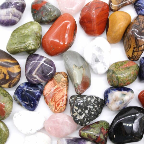 Medium African Tumble Stones - Guinea Fowl Medium - Image 2