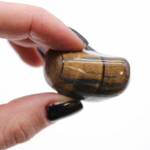 Medium African Tumble Stones - Tigers Eye - Varigated - Image 3