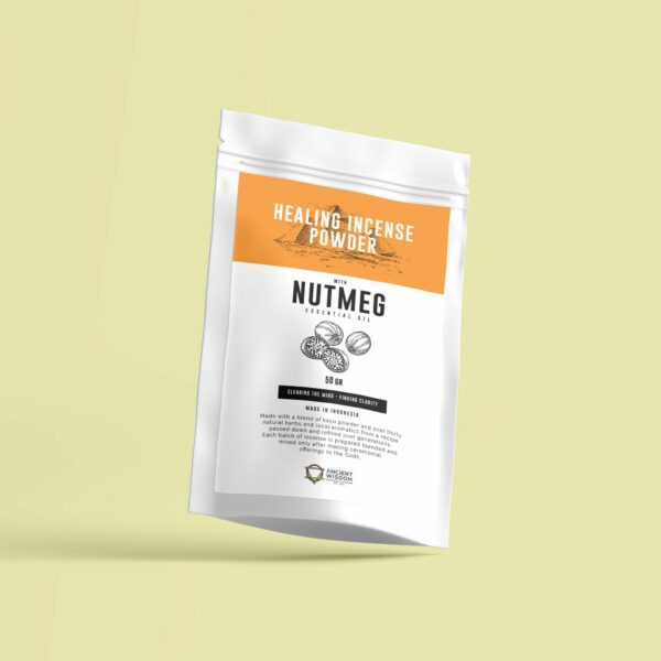 Healing Incense Powder - Nutmeg 50gm - Image 2