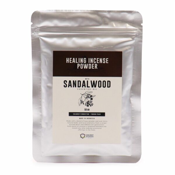 Healing Incense Powder - Sandalwood 50gm - Image 2