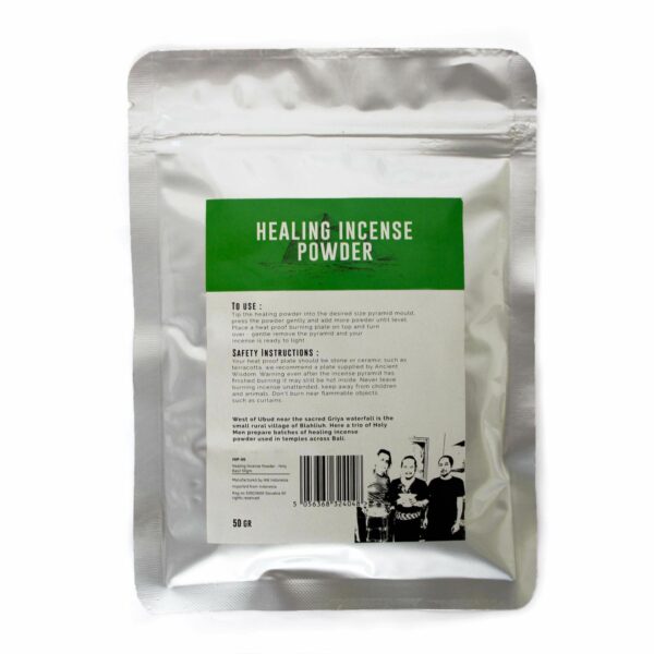 Healing Incense Powder - Holy Basil 50gm - Image 3