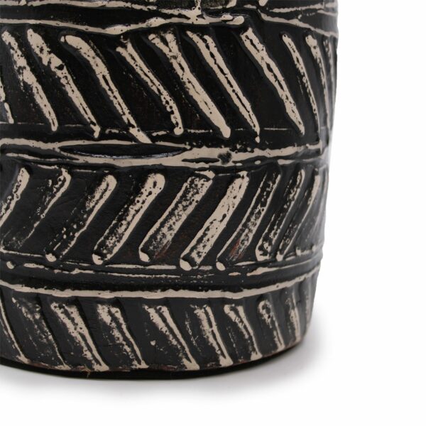 Greek Taper Vase - Chocolate - Image 4