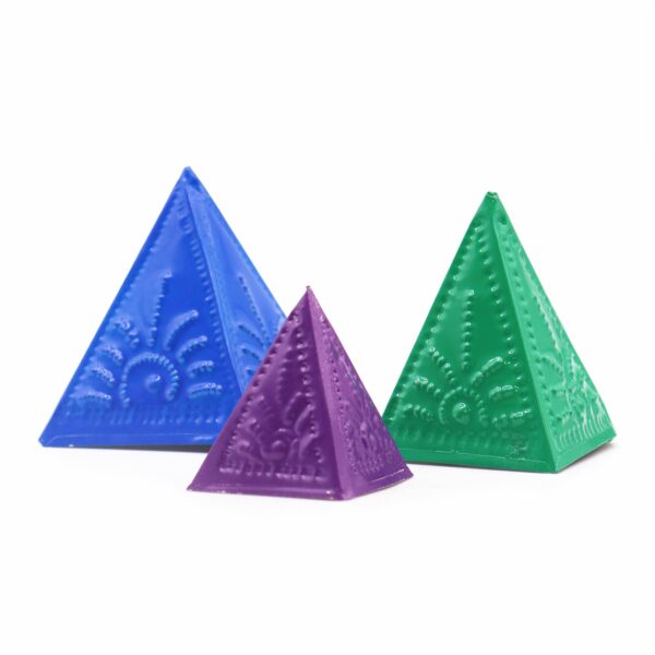 Incense Powder Mould Set -  Blue Green Purple - Image 4