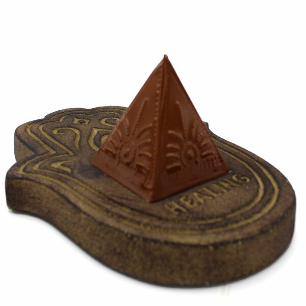 Incense Powder Mould Set - Lt Brown Dk Brown Orange - Image 3