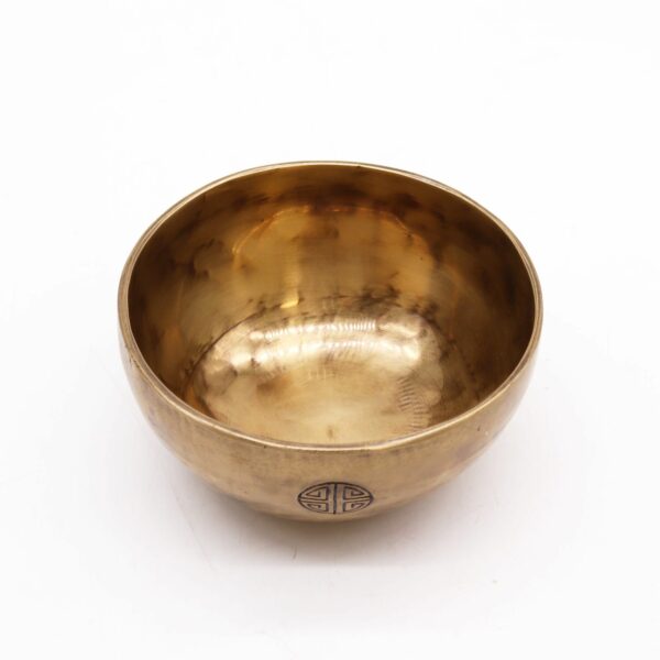 Small Nepalese Moon Bowl - (approx 550g) - 13cm - Image 2