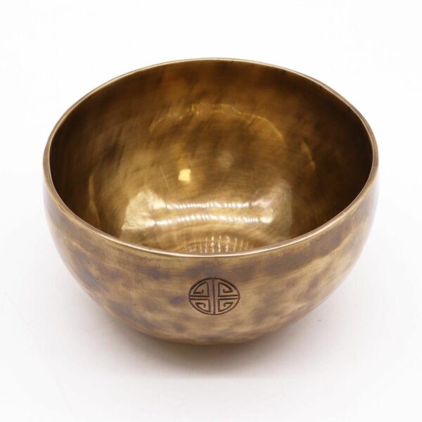 Large Nepalese Moon Bowl - (approx 850g) - 17cm - Image 2