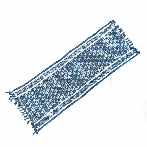Handmade Indigo Runner - 170x60cm - Madjid Tiles - Image 2
