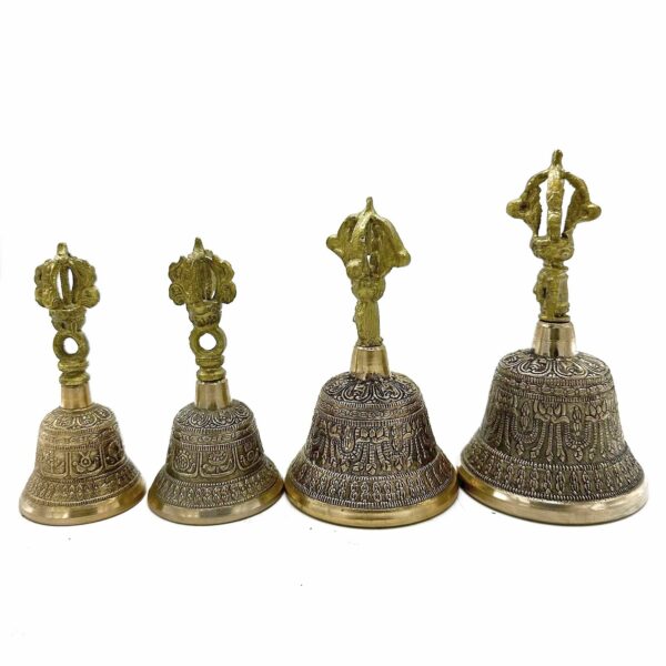 Large Tibetan Tingsha Bell - 8x15cm - Image 2
