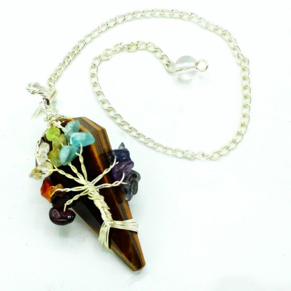 Magic Pendulum - Seven Chakra - Tigereye - Image 2
