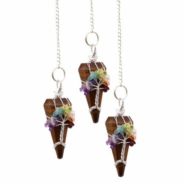 Magic Pendulum - Seven Chakra - Tigereye - Image 4
