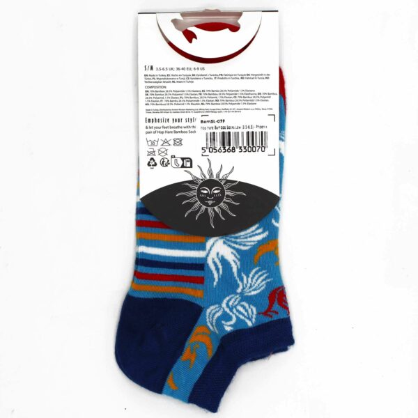M/L Hop Hare Bamboo Socks Low (7.5-11.5) - Phoenix - Image 3