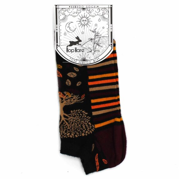 M/L Hop Hare Bamboo Socks Low (7.5-11.5) - Tree of Life - Image 2