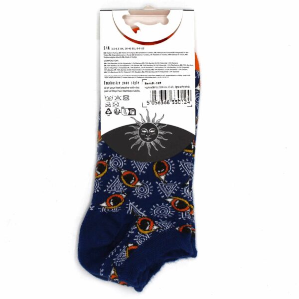 M/L Hop Hare Bamboo Socks Low (7.5-11.5) - Egyptian Pyramyds - Image 3