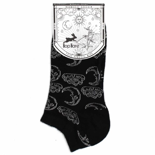 M/L Hop Hare Bamboo Socks Low (7.5-11.5) - Day and Night - Image 2