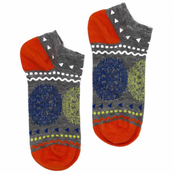 S/M Hop Hare Bamboo Socks Low (3.5-6.5) - Flowers of Life - Image 5