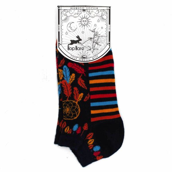 S/M Hop Hare Bamboo Socks Low (3.5-6.5) - Dreamcatcher - Image 2