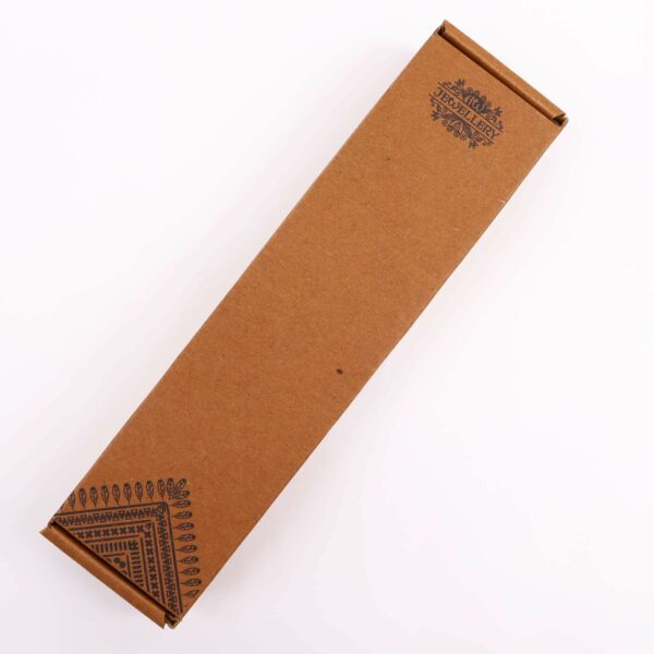 Extra Large Twisted Wood and Rock Quartz Wand - Image 2