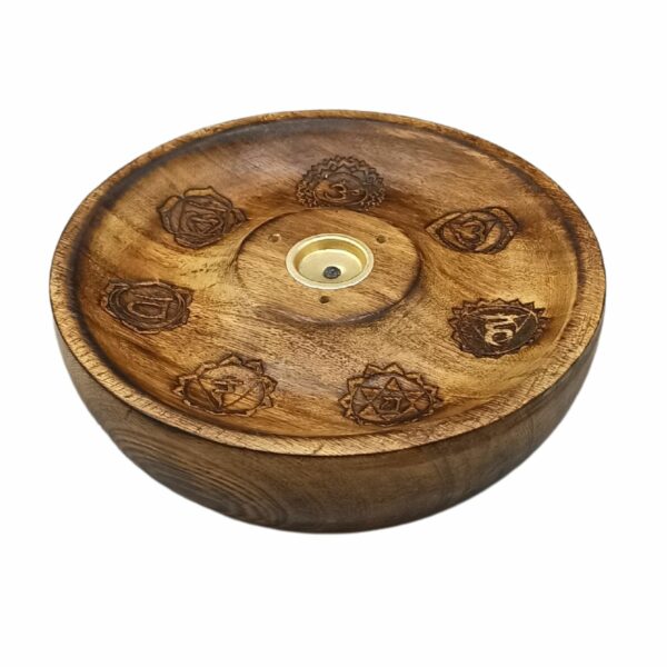 Incense Stick & Cone Burner Disc - 7 Chakra - Image 4