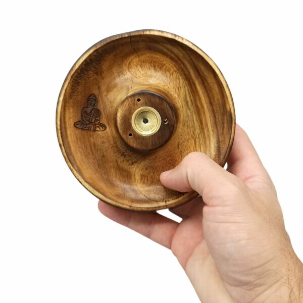 Incense Stick & Cone Burner Disc - Buddha - Image 2