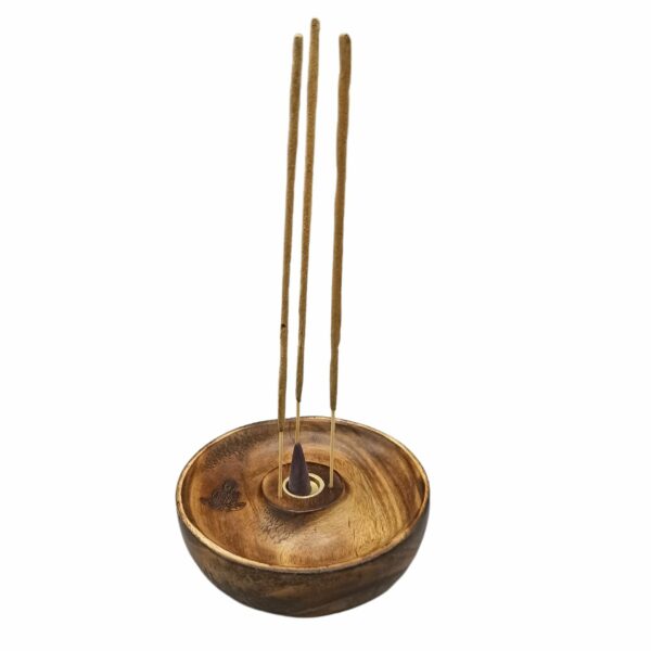Incense Stick & Cone Burner Disc - Buddha - Image 3