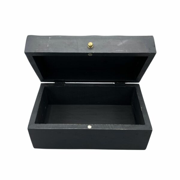 Vintage Deco - Multi Purpose Box - 22x12x10cm - Black Swirls - Image 3