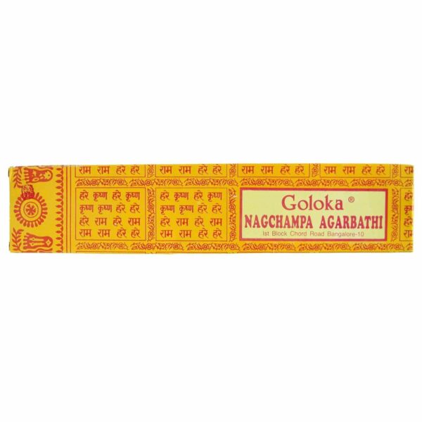Goloka Nagchampa Incense Sticks 16g - Image 3