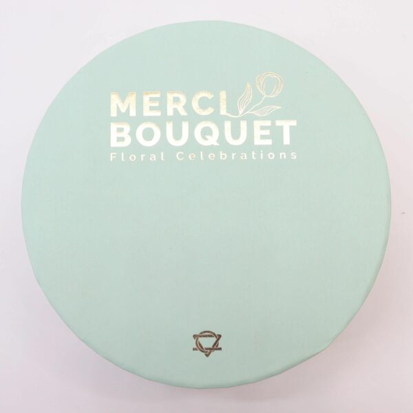 Round Box - Spring Celibrations - Yellow & Greens - Image 2