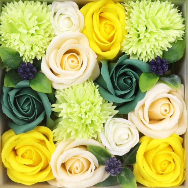 Square Box - Spring Celibrations - Yellow & Greens - Image 4