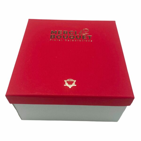 Square Box - Classic Red Roses - Image 2