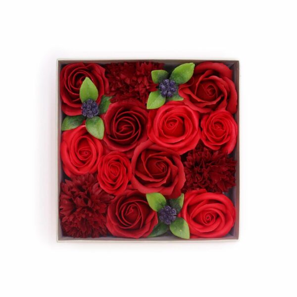 Square Box - Classic Red Roses - Image 3