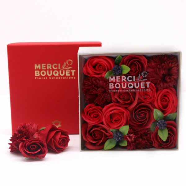 Square Box - Classic Red Roses - Image 5