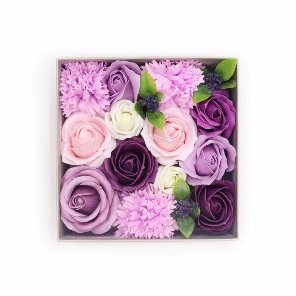 Square Box - Lavender Rose & Carnation - Image 3