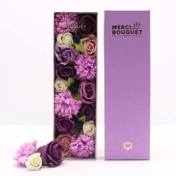 Long Box -  Lavender Rose & Carnation - Image 6
