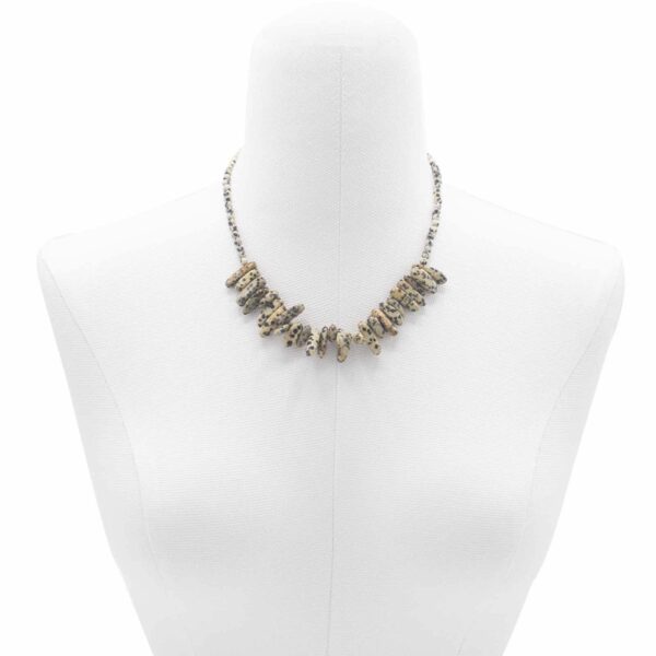 Longstone Gem Necklace - Dalmatian Stone - Image 2