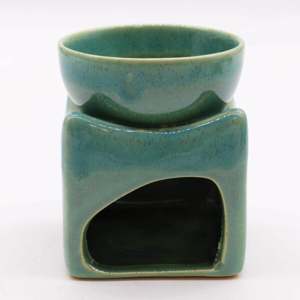 Lucky Coin Large Oil Burner - Jade - Image 2