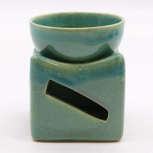 Lucky Coin Large Oil Burner - Jade - Image 3