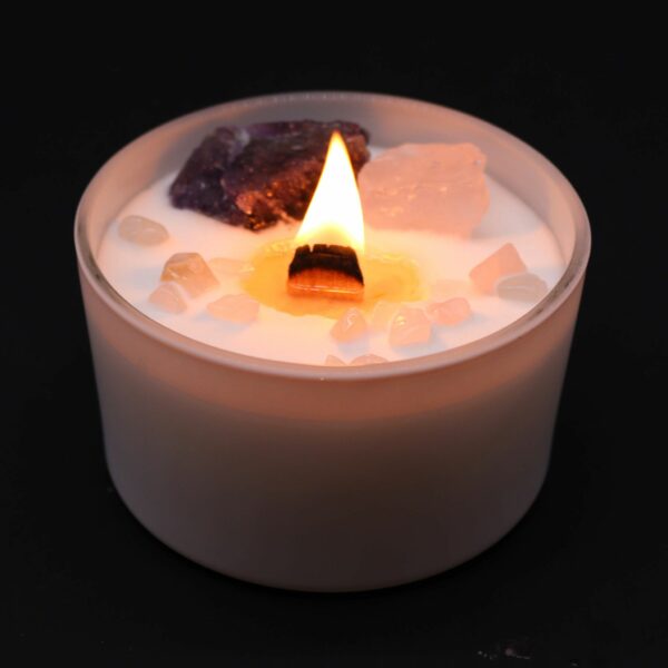 Chakra Crystal Candles - Third Eye Chakra - Image 5