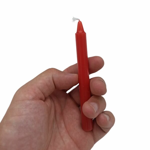 Manifest Magic Candles (pack of 12) - Red - Root Chakra - Image 3
